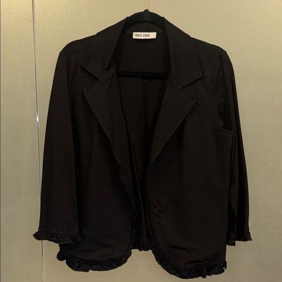 Grace Karin Women's Black Jacket - Picture 1 of 6